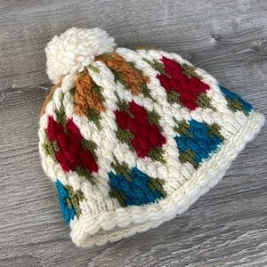 Vintage Jewel Tone Hat